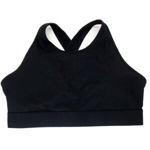 Fabletics Siena High-Impact Sports Bra Black Criss Cross Back Women's Plus 2X